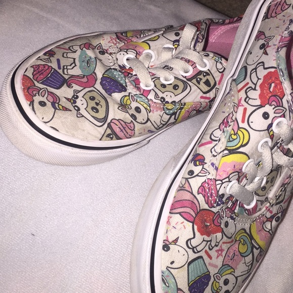 Vans Other - Pink unicorn donut vans